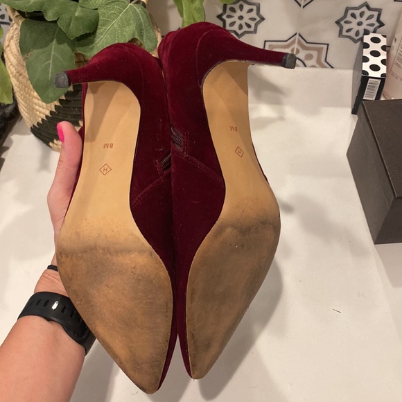 Halogen velvet booties - Picture 3 of 5